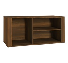 Vidaxl armoire à chaussures chêne marron 100x35x45cm bois d'ingénierie
