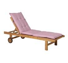 Madison Coussin de chaise longue Panama 200x65 cm Rose pâle