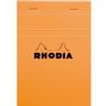 Bloc orange n°13 10 5 x14 8 - 80f agrafées - 80g - q.5x5 rhodia