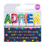 Bougies d'anniversaire Adrien