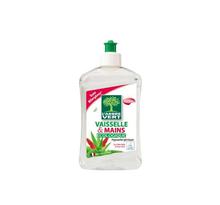 Flacon de 500 ml Liquide vaisselle mains parfum aloe vera Ecolabel L'ARBRE VERT