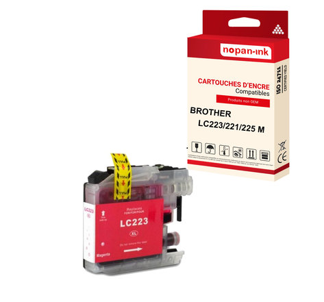 Nopan-ink - x1 cartouche brother lc221 xl lc221xl compatible