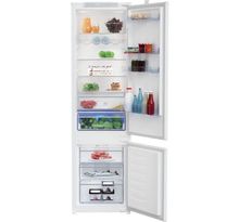 Réfrigérateur combiné encastrable BEKO - 289L (220+69L) - Froid ventilé - L54x H193,5cm - Blanc
