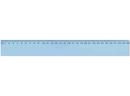 Règle Plate Incassable Plastique Bord Antitache 30 cm Bleu Transparent WONDAY