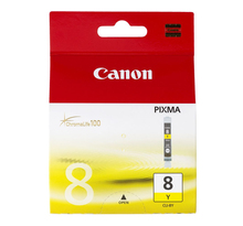 CANON CLI-8Y cartouche d encre jaune CLI-8Y cartouche d encre jaune capacite standard 1-pack blister avec alarme