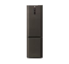 Refrigérateur combiné hoover -  wifi - 351l (257 l + 94l) - 59 5 cm x 200 cm - noir et inox