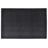 242109 6 bamboo placemats 30 x 45 cm black