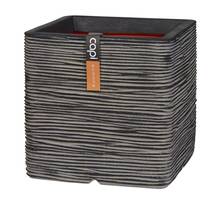 Bac rib top qualité int/ext. Cube 40x40x40 cm anthracite - dimhaut: h 40 cm - couleur: gris anthracite