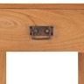 Vidaxl table de chevet 35x35x50 cm bois de teck solide