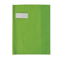 Protège-cahier Styl'SMS 17x22 cm pvc 120 avec Porte-étiquette Vert ELBA