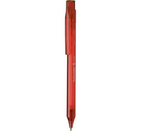 Stylo à bille Fave rouge Pte Moyenne rouge SCHNEIDER