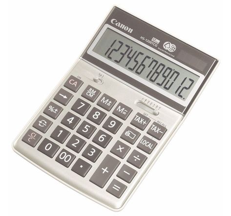 Calculatrice de bureau HS1200 TCG - 12 chiffres