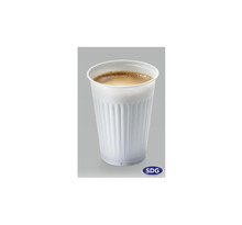 Gobelet Blanc CPLA Biodégradable 180 ml - Lot de 3000 - SDG - Acide polyactique (PLA)