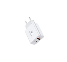 Chargeur double port USB et Type C 18W charge rapide - Floveme