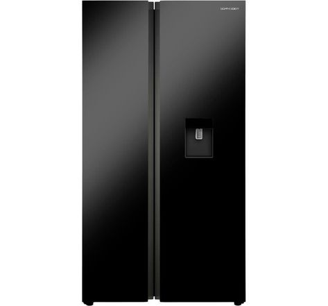 SCHNEIDER SCSBF503WDNFB - Réfrigérateur américain 503L (322+181L) - Froid ventilé - L92xH177cm - Noir