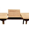 Le Sorong Mix: SALON DE JARDIN EN TECK MASSIF : 10-12 PERSONNES table rectangulaire, 6 chaises et 2 fauteuils