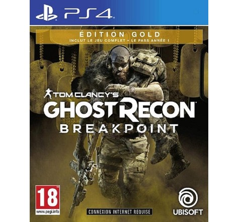 Jeu ps4 ghost recon breakpoint edition gold