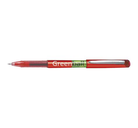 Stylo roller à encre liquide GREENBALL 7 Pte Moyenne Rouge PILOT