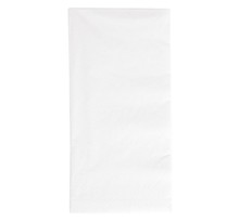Serviette ouate blanche 400 mm pliée en 8 - lot de 1000 - duni - papier 400x400xmm