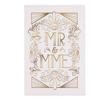Carte Mariage Mr Et Mme - Draeger paris