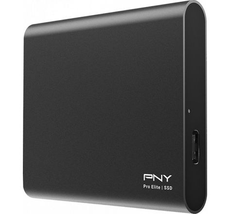 Disque dur externe PNY Pro Elite 500Go SSD USB 3.1 (Noir)