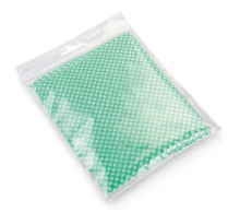 Sachet plastique zip transparent à trou de suspension européen 18x25 cm (colis de 1000)
