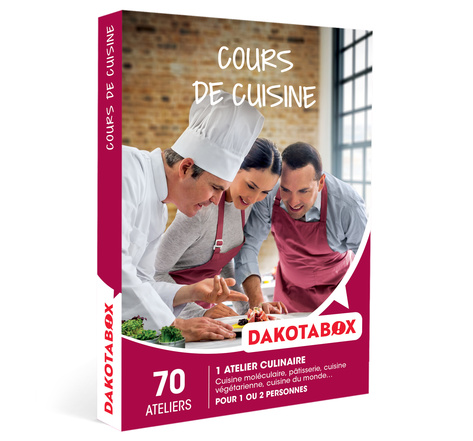Dakotabox - coffret cadeau - cours de cuisine