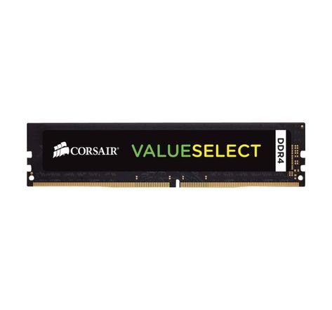 CORSAIR Mémoire PC RAM - ValueSelect - 4Go (1x4Go) - 2400MHz - DDR4 - CAS 16 (CMV4GX4M1A2400C16)