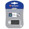 VERBATIM PinStripe USB Drive - 64 Go