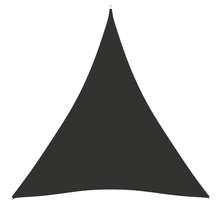 Vidaxl voile de parasol tissu oxford triangulaire 5x7x7 m anthracite