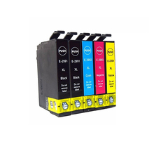 Pack de 5 cartouches compatibles t29xl pour imprimantes epson