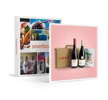 SMARTBOX - Coffret Cadeau Box Rouge Passion : 2 bouteilles de vin et livret de dégustation durant 2 mois -  Gastronomie