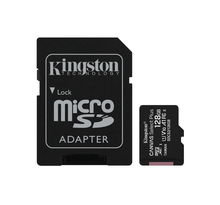 Kingston 128gb micsdxc canvas select plus 100r a1 c10 card + adp