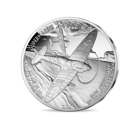 Monnaie de 10 € Argent - Spitfire - Qualité  BE Millésime 2020