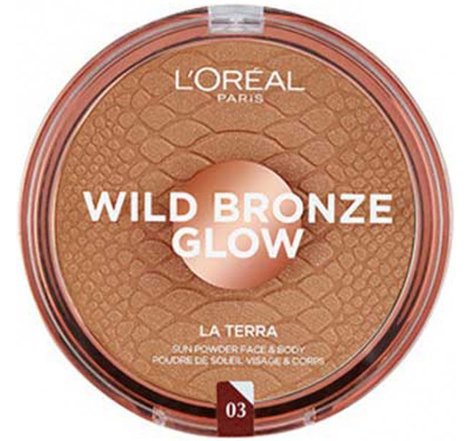 L'Oréal Paris - Poudre de Soleil La TERRA WILD BRONZE GLOW - 03 Medium Bronze