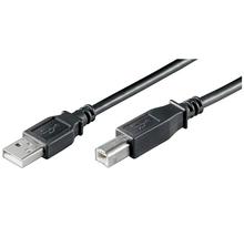 Cable Goobay USB 2.0 type A - B M/M 1,80m (Noir)