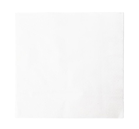 Serviette papier blanche snacking 330 mm - lot de 5000 -  - 330 330