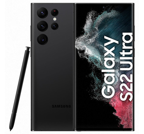 Samsung galaxy s22 ultra 5g dual sim - rouge - 128 go - parfait état