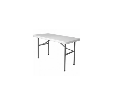 Table pliante blanche l 1220 mm - stalgast -  - 1220 x610x740mm