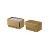 Sacs en papier recyclé pour destructeurs de documents, 34 l, marron (boîte 50 unités)