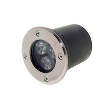Spot Extérieur Encastrable LED IP65 220V Sol 3W 18° - Blanc Chaud 2300K - 3500K - SILAMP