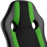 Tectake Chaise gamer GOODMAN - noir/vert