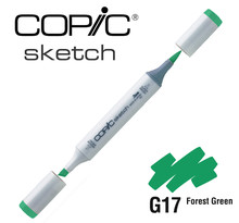 Marqueur à l'alcool Copic Sketch G17 Forest Green