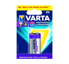 Pile bloc 9 V lithium 'Professional Lithium' VARTA