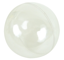 Boules plastiques Cristal 8 cm 5 pièces - Graine créative