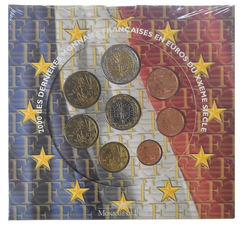 Coffret série euro BU France 2000