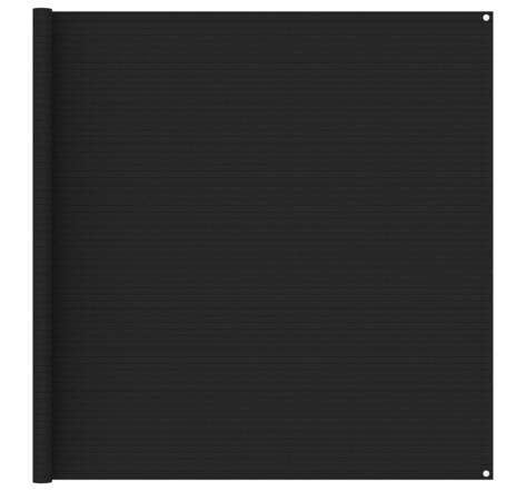 vidaXL Tapis de tente 250x200 cm Noir