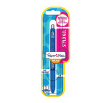 Paper mate inkjoy gel - 1 stylo à encre gel rétractable - bleu - pointe moyenne 0.7mm - sous blister