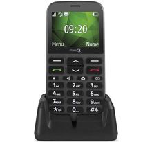 Smartphone DORO 1370  - Téléphone mobile pour senior - Compatibilité appareils auditifs - Touche d'assistance - Mini-torche - Gris Graphite