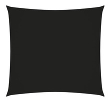 Vidaxl voile de parasol tissu oxford carré 3 6x3 6 m noir